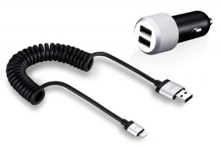 フォーカル、Lightningケーブル同梱カーチャージャー