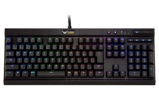 CORSAIR、Cherry MX RGB採用キーボード
