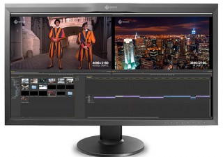EIZO、DCI 4K対応の映像制作向け31.1型モニタ