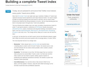 Twitter、過去の全ツイートを検索可能に