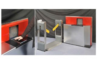 日立、ウォークスルー型指静脈認証技術を開発