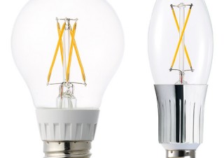 ドウシシャ、白熱電球フィラメントを再現したLED電球を発売