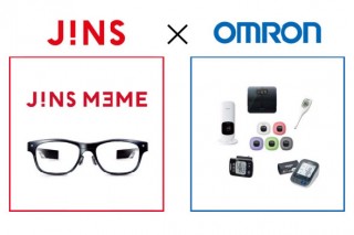 JINSとオムロンヘルスケア、共同開発プロジェクト開始