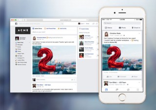 仕事を円滑に「Facebook at Work」パイロットリリース