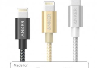 アンカー、高耐久ナイロンのライトニングケーブル