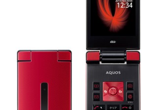 KDDI、4G LTE対応のauケータイ「AQUOS K」