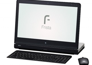 NEC、15.6型“フリースタイルPC”の「Frista」