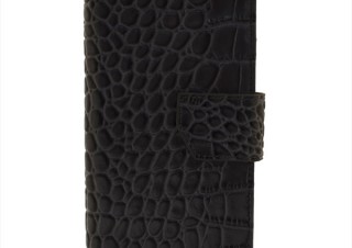 高級本革を使用、ワニ柄型押しのiPhone6ケース