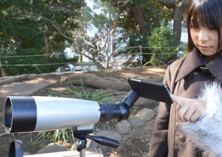 サンコー、iPhone用の45倍望遠鏡を発売