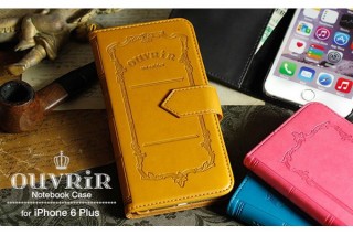 Hamee、iPhone6 Plus用の洋書風手帳型ケース