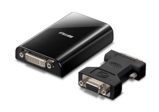バッファロー、USBディスプレイ増設アダプター