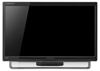 グリーンハウス、2点タッチ対応の23.6型ディスプレイ