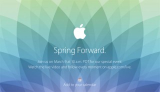 Appleが3月9日に特別イベントの開催を発表