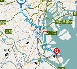 「Yahoo!カーナビ」が中央環状品川線などに即日対応