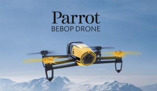 スマホで操作可能カメラ搭載クアッドコプター、「Bebop Drone」発売
