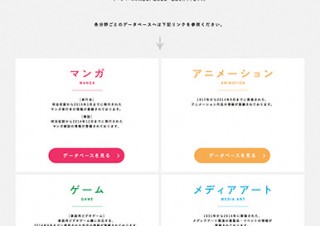 文化庁、「メディア芸術データベース」サイトを正式公開