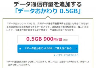 ニフティ、MVNOサービスの月間データ容量を増量