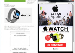 トレンドマイクロ、Apple Watchの詐欺サイトを確認