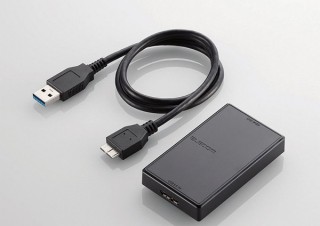 エレコム、4K対応含む2種のUSB-HDMIアダプタを発売
