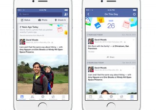 Facebook、「過去のこの日」を振り返る機能をリリース