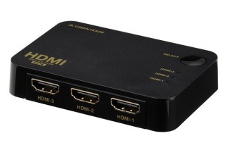 グリーンハウス、3つの入力ポートを備えるHDMI切替器