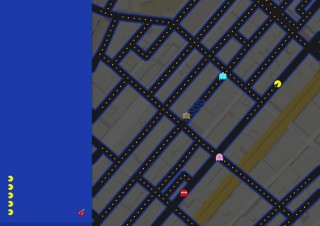 GoogleマップやIngressがパックマンとコラボ