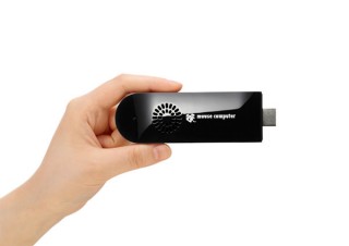 マウス、スティック型PC「m-Stick」のファン搭載機