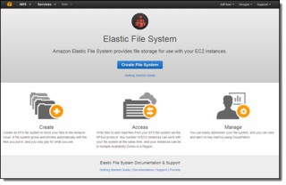 Amazon、新ストレージサービス「Amazon EFS」