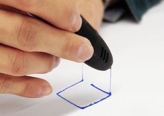 イーサプライ、手描きで立体物を作れる「ペン型3Dプリンター」