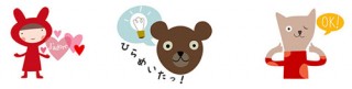 ベルメゾン人気ブランド 「mini labo」LINEスタンプ発売