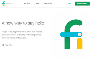 Google、モバイル通信サービス「Project Fi」