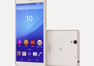 前面に500万画素カメラ搭載、ソニー「Xperia C4」