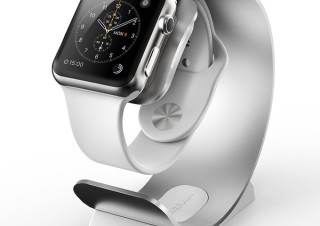 S&J、デザインが特徴的なApple Watch用スタンドとケース