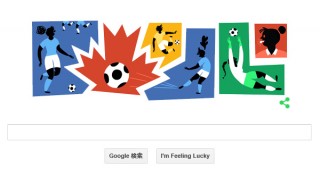 今日のGoogleロゴは女子ワールドカップ