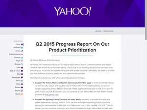 米Yahoo!、「Pipes」や「Maps」のサービス終了を発表
