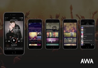 定額制音楽配信サービス「AWA」のアプリDL数100万突破