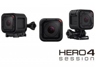 GoPro、ウェアラブルカメラの新製品「HERO4 Session」を発売