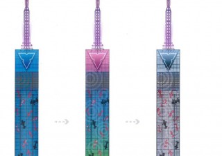 福岡県・夏の夜空に金魚が泳ぐ福岡タワー「Tower Aquarium」