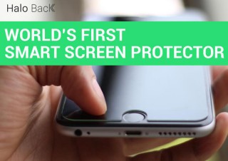iPhoneに戻るボタンを追加する保護シート