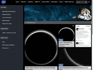NASA、ニューホライズンズが撮影した冥王星の画像を公開