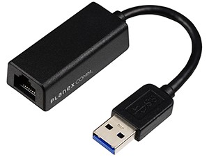 プラネックス、USB3.0対応ギガビット有線LANアダプタ「USB-LAN1000R」を発売