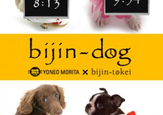 美人時計のペット版「bijin-dog」をリリース