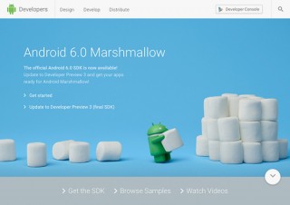 米Google、Android 6.0 SDKの正式版を公開－名称はMarshmallow（マシュマロ）