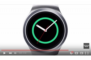 Samsung、円形ディスプレイを搭載したスマートウォッチ「Gear S2」の動画を公開