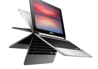 ASUS、画面が360度回転する「Chromebook Flip C100PA」を発売