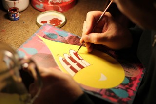 福岡県・グラフィティアーティストのヴィニー・ナイロン氏による個展「ナイロンアトロニック」