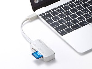 サンワサプライ、USB Type-Cコネクタ搭載のUSB 3.1カードリーダー2機種を発売