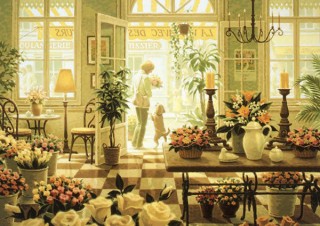 兵庫県・ヨーロッパの魅力的な店を描いた絵画の展示「笹倉鉄平“心惹かれるお店”を描いた作品展」