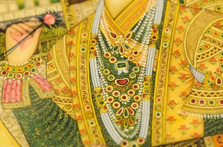 東京のジュエリーショップで開催される絵画の個展「インサーフ・アリのインド細密画展」