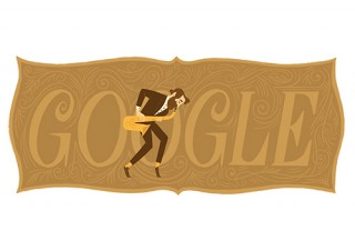 今日のGoogleロゴはアドルフ・サックス生誕201周年